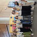 Volunteers at the Oxplore Festival in Bradford